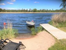 Vrijstaand houten huis direct aan baai bij Rockneby, 4 personen - thumbnail 2