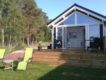 Vrijstaand houten huis direct aan baai bij Rockneby, 4 personen - thumbnail 5