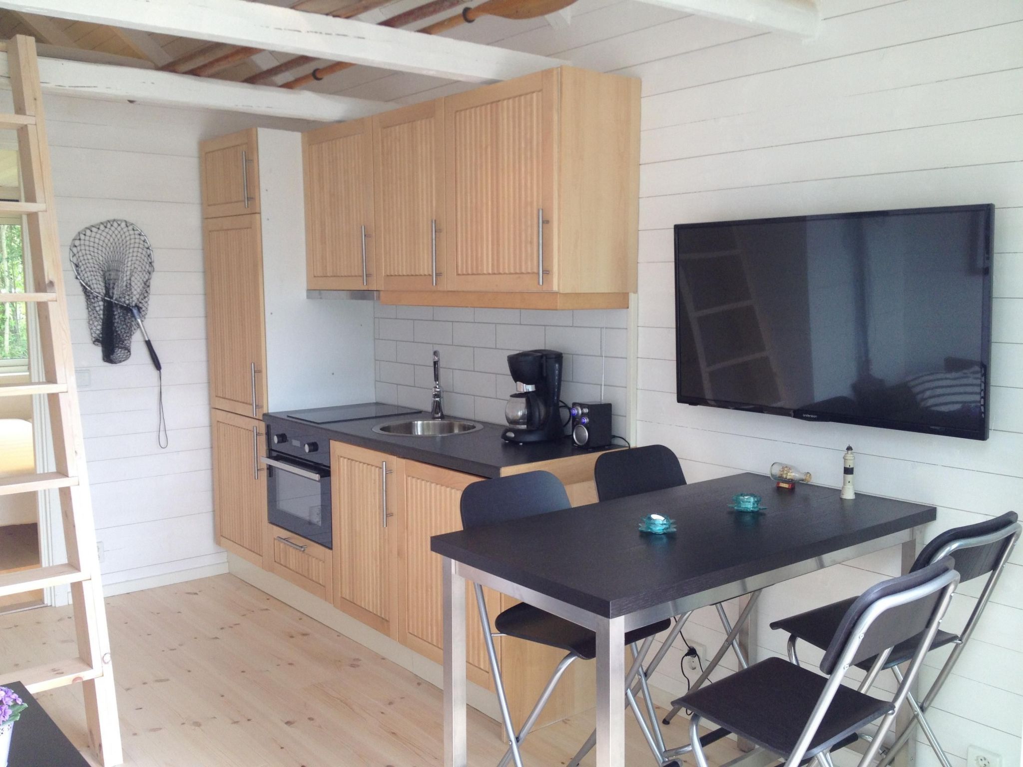 In Drag mit Möblierter Terrasse-Binnen