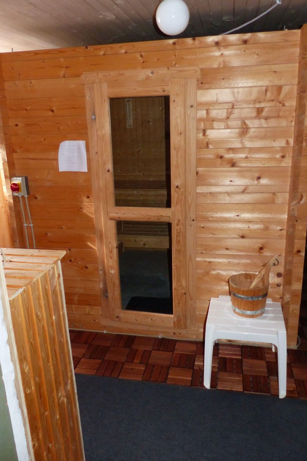 Mit Sauna und Kaminofen sowie Terrasse-Inside