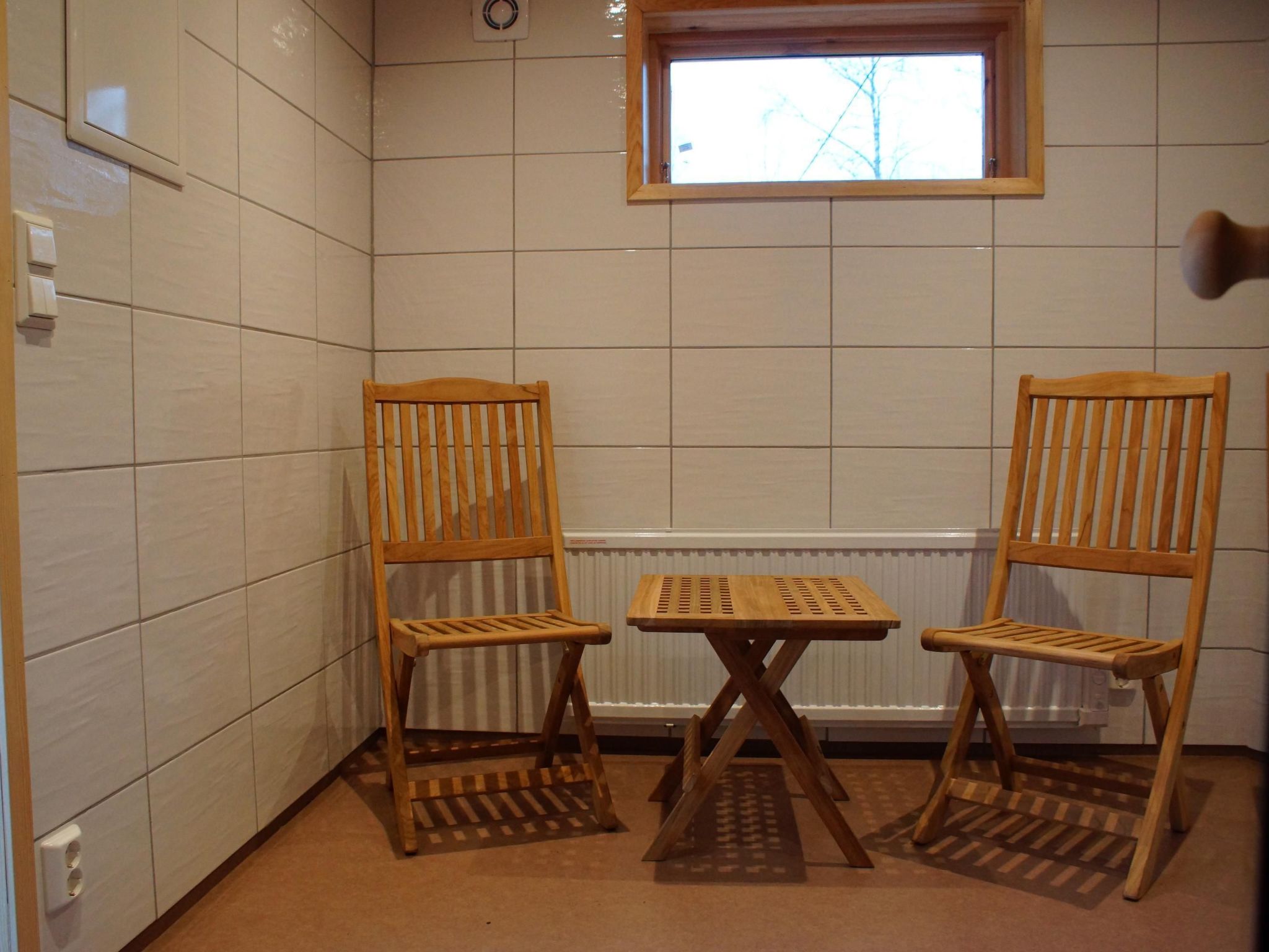 Gemütliches Holzhaus mit Boot - Inside