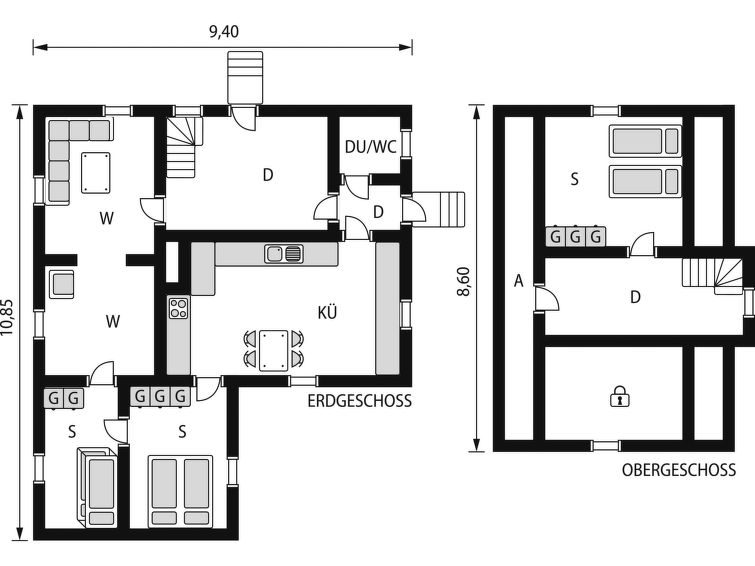 Casa de Vacaciones Olleredsbro (HAL032)