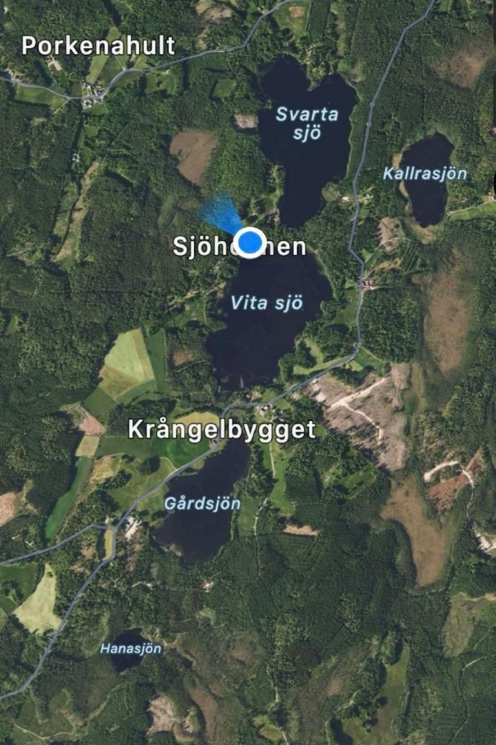 Villa "Vitasjö" mit Terrasse, Grill und Garten