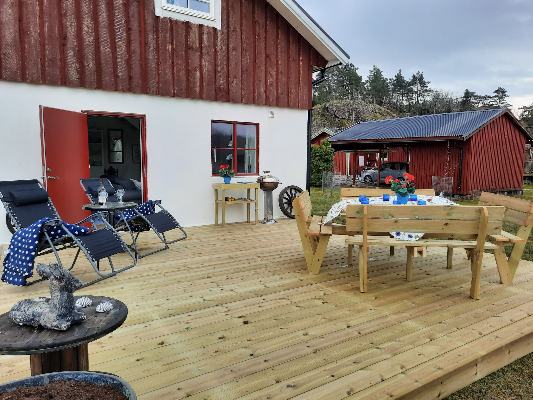 Bauernhaus-Wohnung bei Göta Älv in der Nähe von Göteborg-Binnen