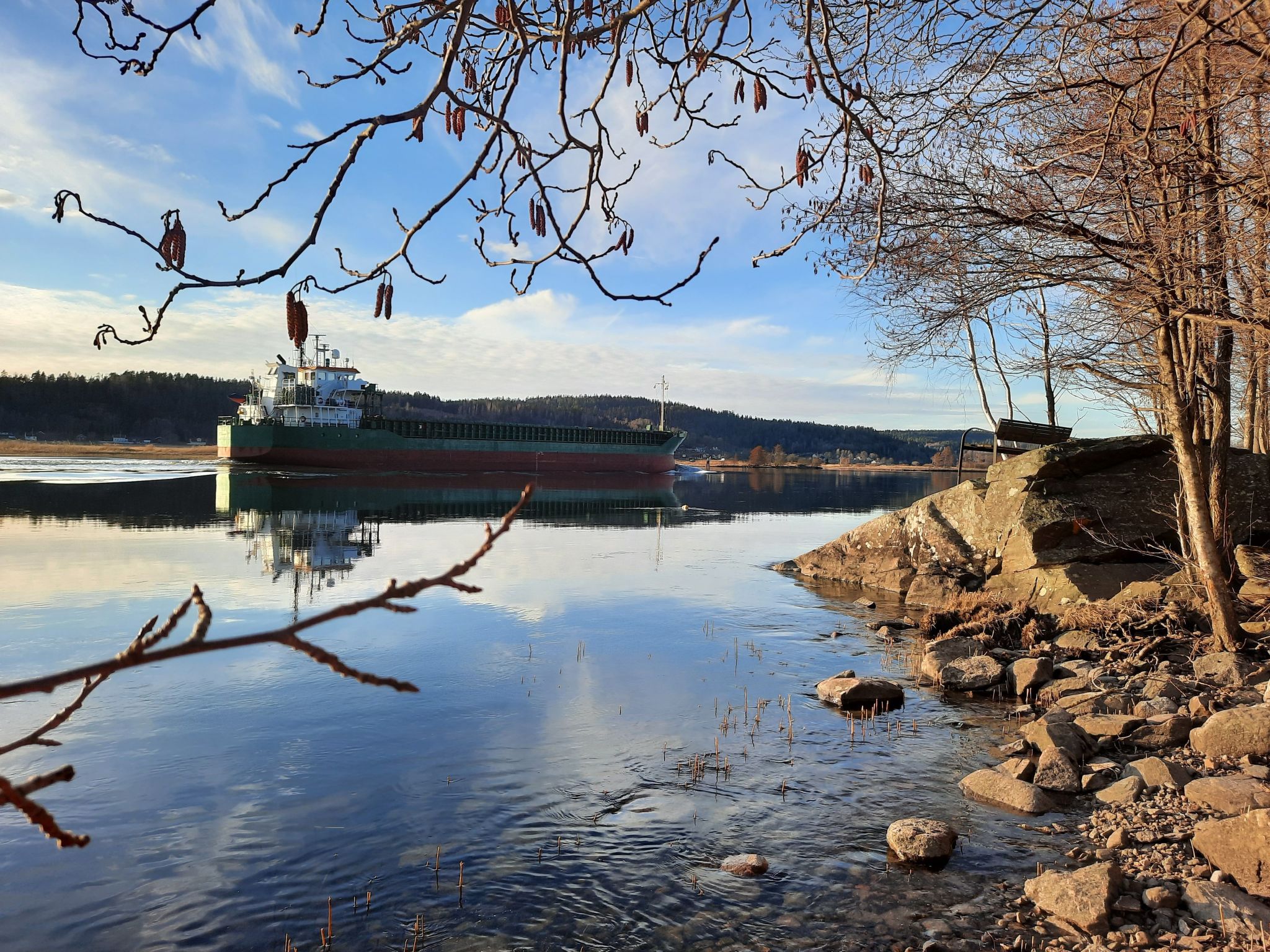 Bauernhaus-Wohnung bei Göta Älv in der Nähe von Göteborg-Binnen