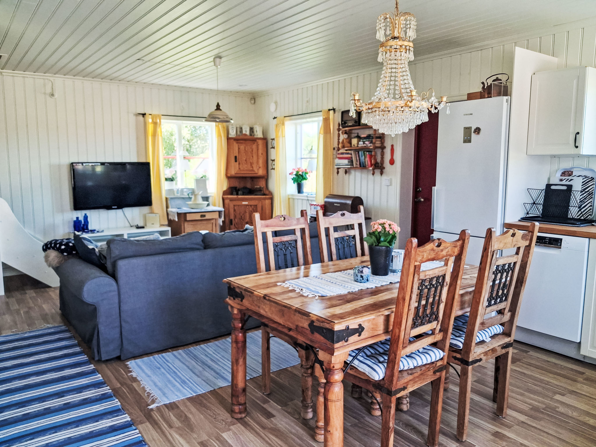 Bauernhaus-Wohnung bei Göta Älv in der Nähe von Göteborg