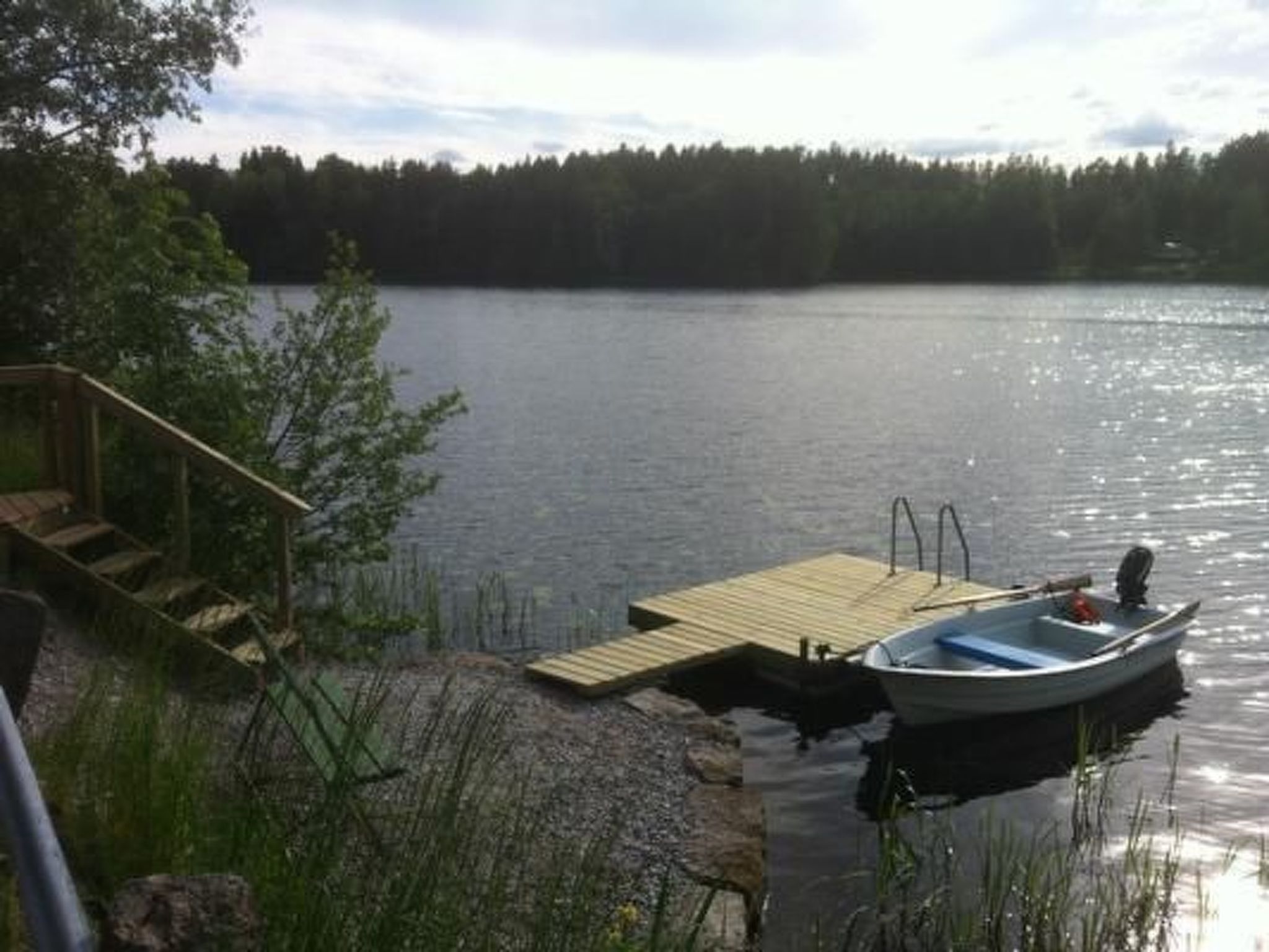 In Norrköping mit sonniger Terrasse