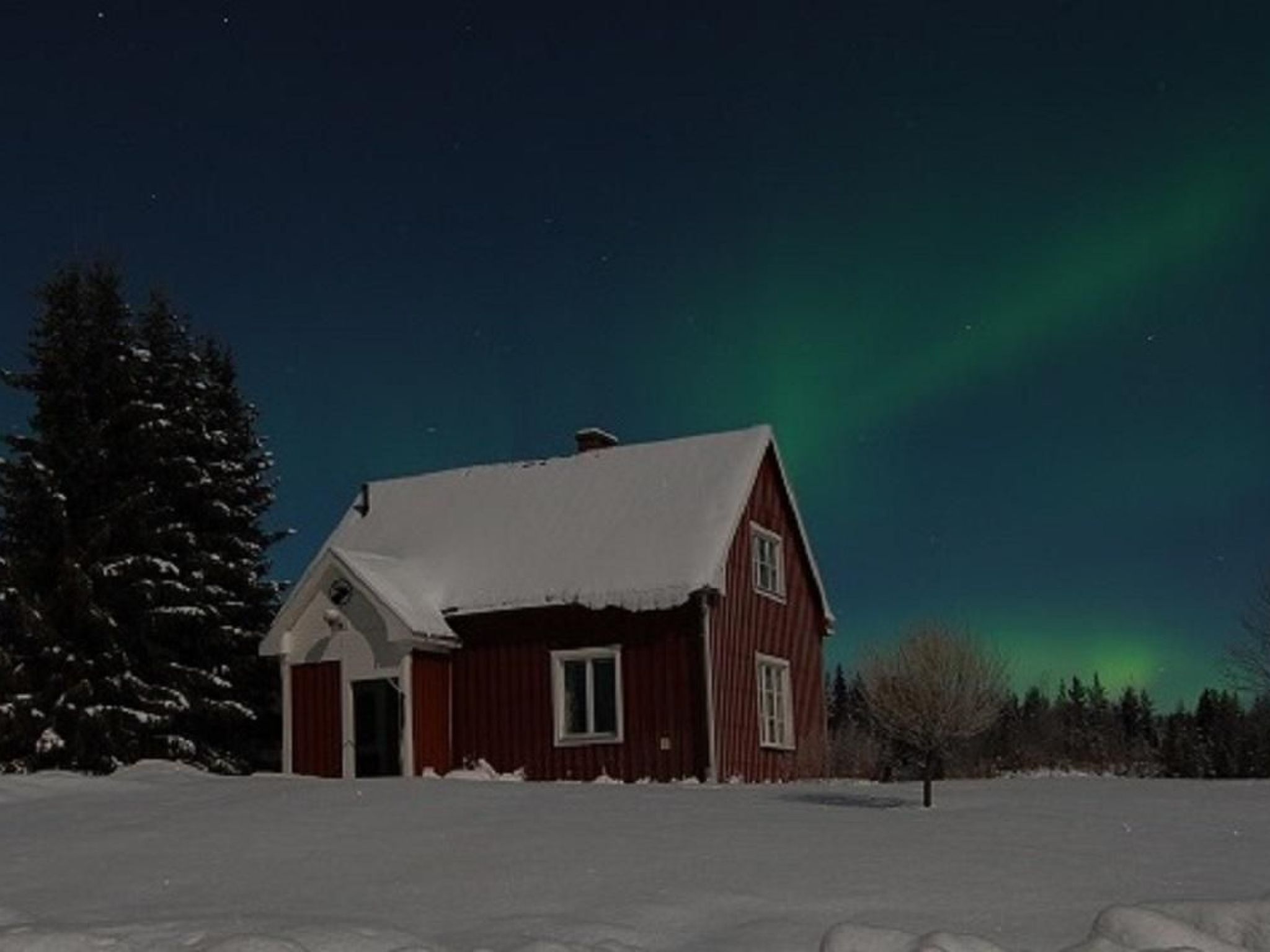 In Sorsele mit Gemeinsamem Garten