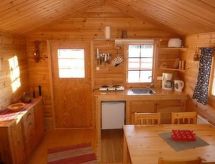 Knusse blokhut aan het meer in Sorsele, Lappland – 4 personen - thumbnail 2