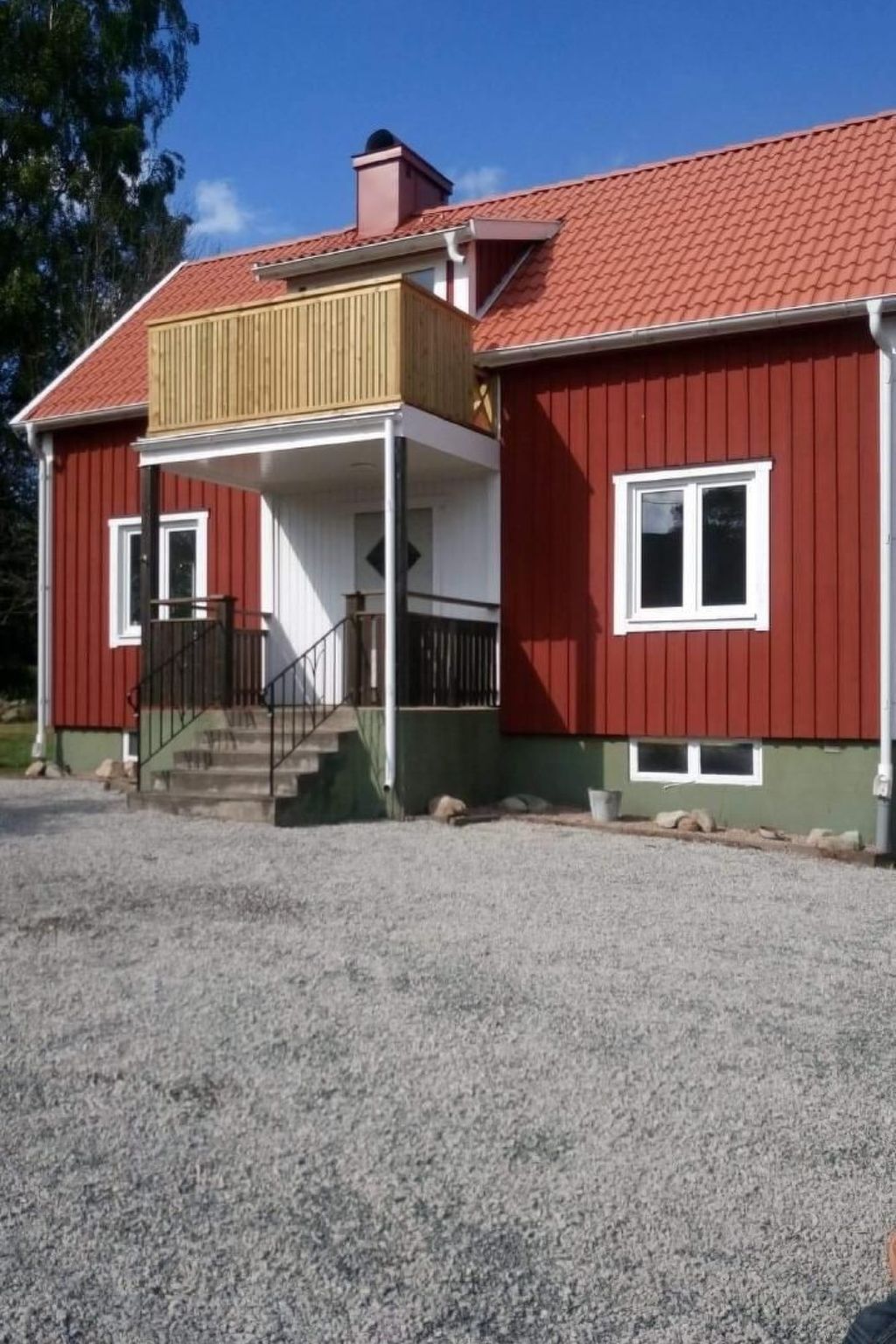 Mit Wasserblick-Binnen