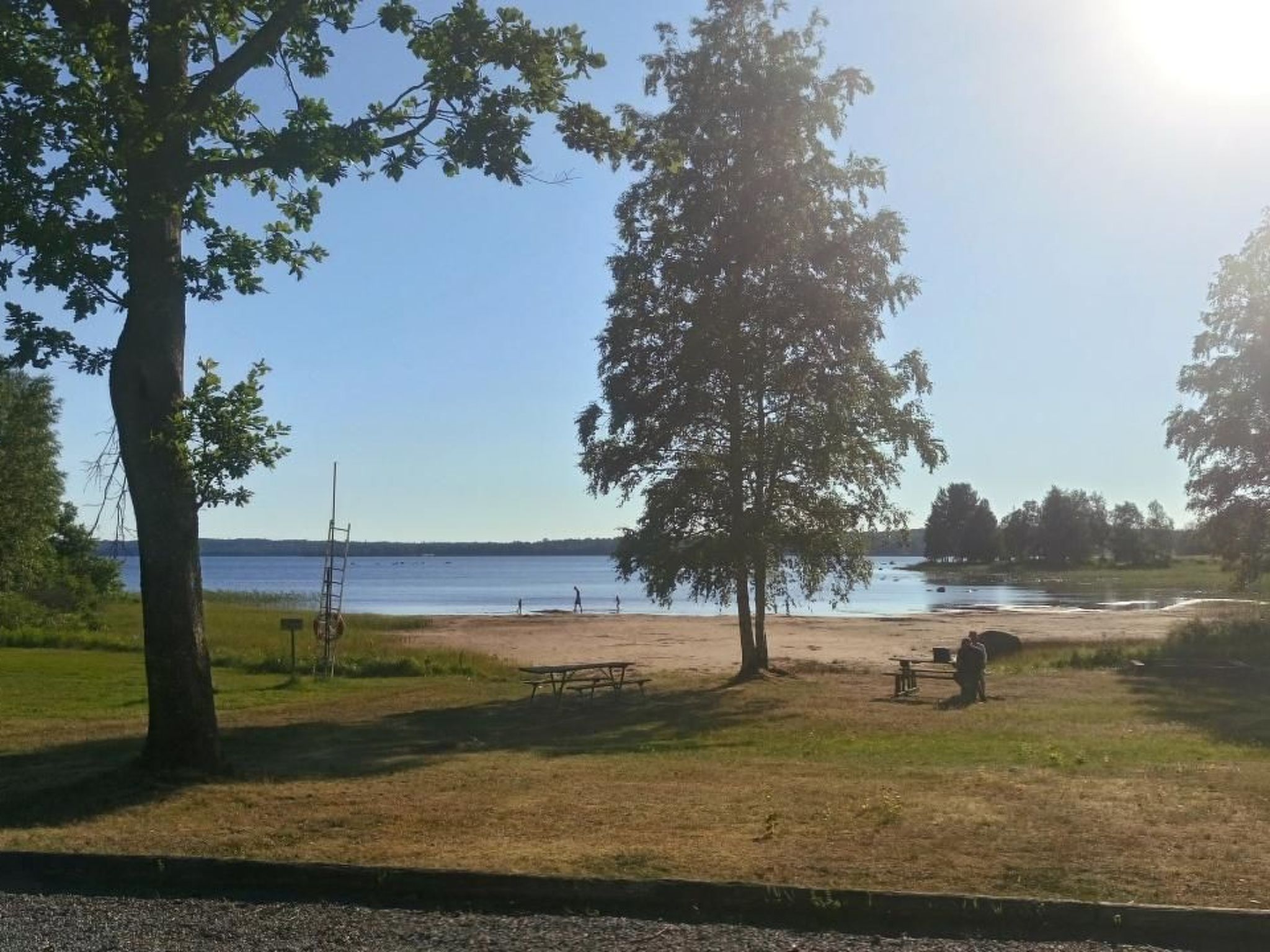 Mit Wasserblick-Binnen