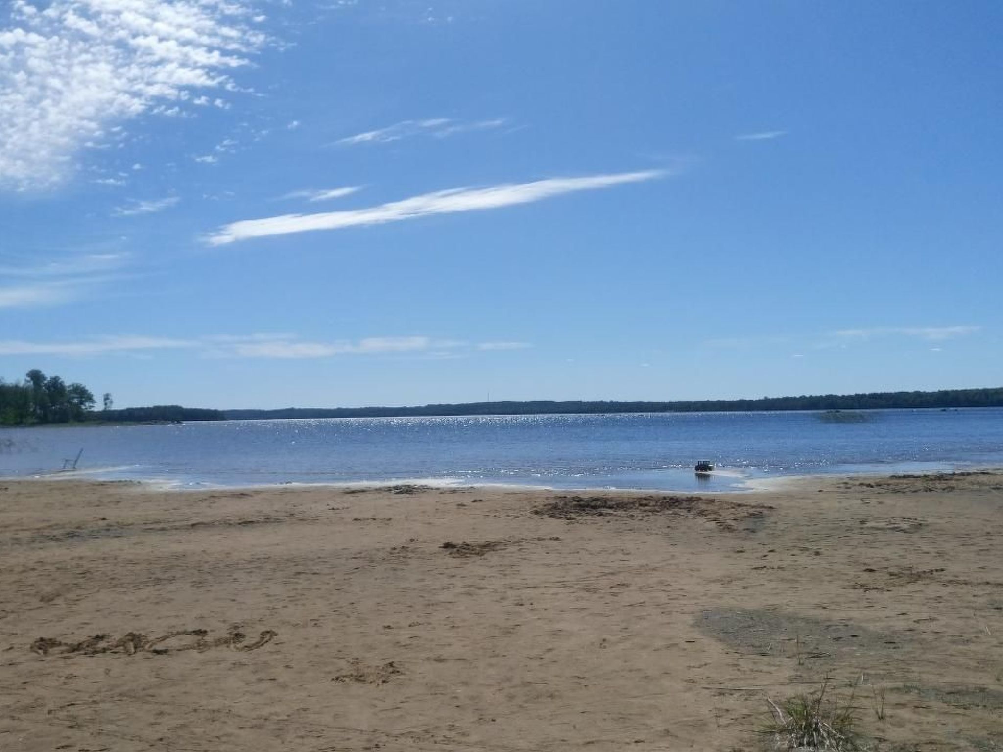 Mit Wasserblick-Binnen