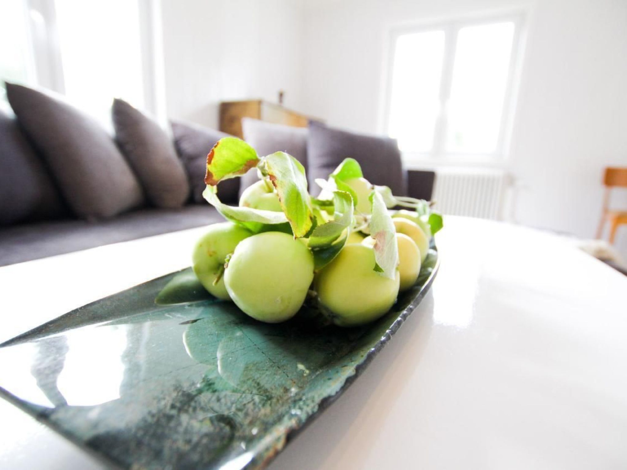 Mit Wasserblick-Binnen