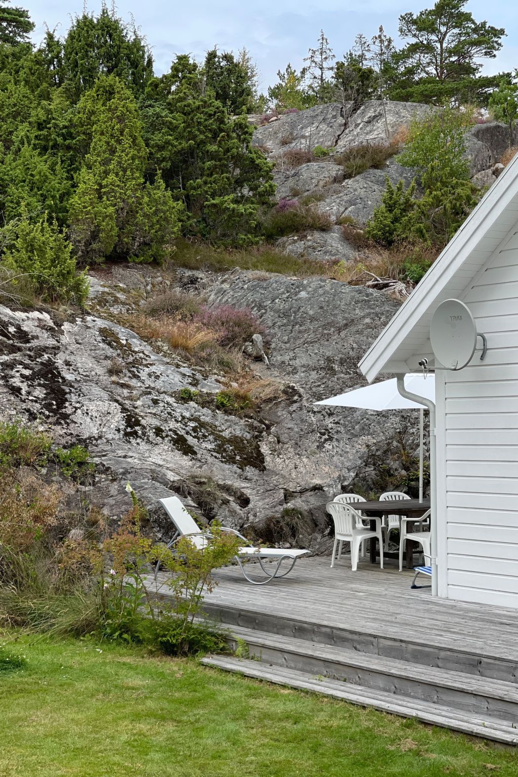 Schönes Ferienhaus auf einer kleinen Insel