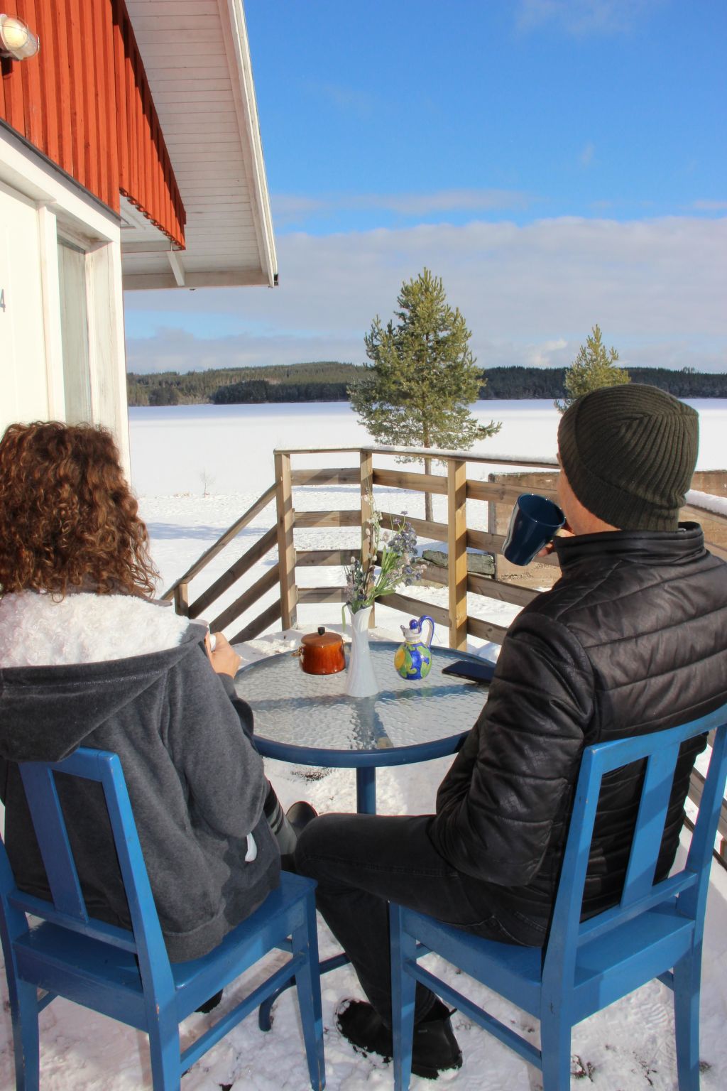 Häuser mit Seeblick Schweden - Rotes Haus-Buiten