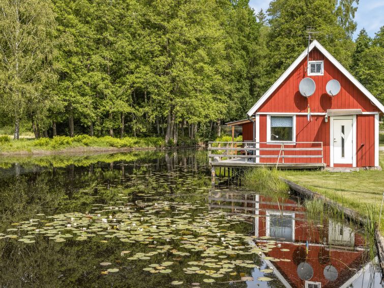 3-persoons vakantiehuis Tingsmåla op 400 meter van het meer in Tingsryd