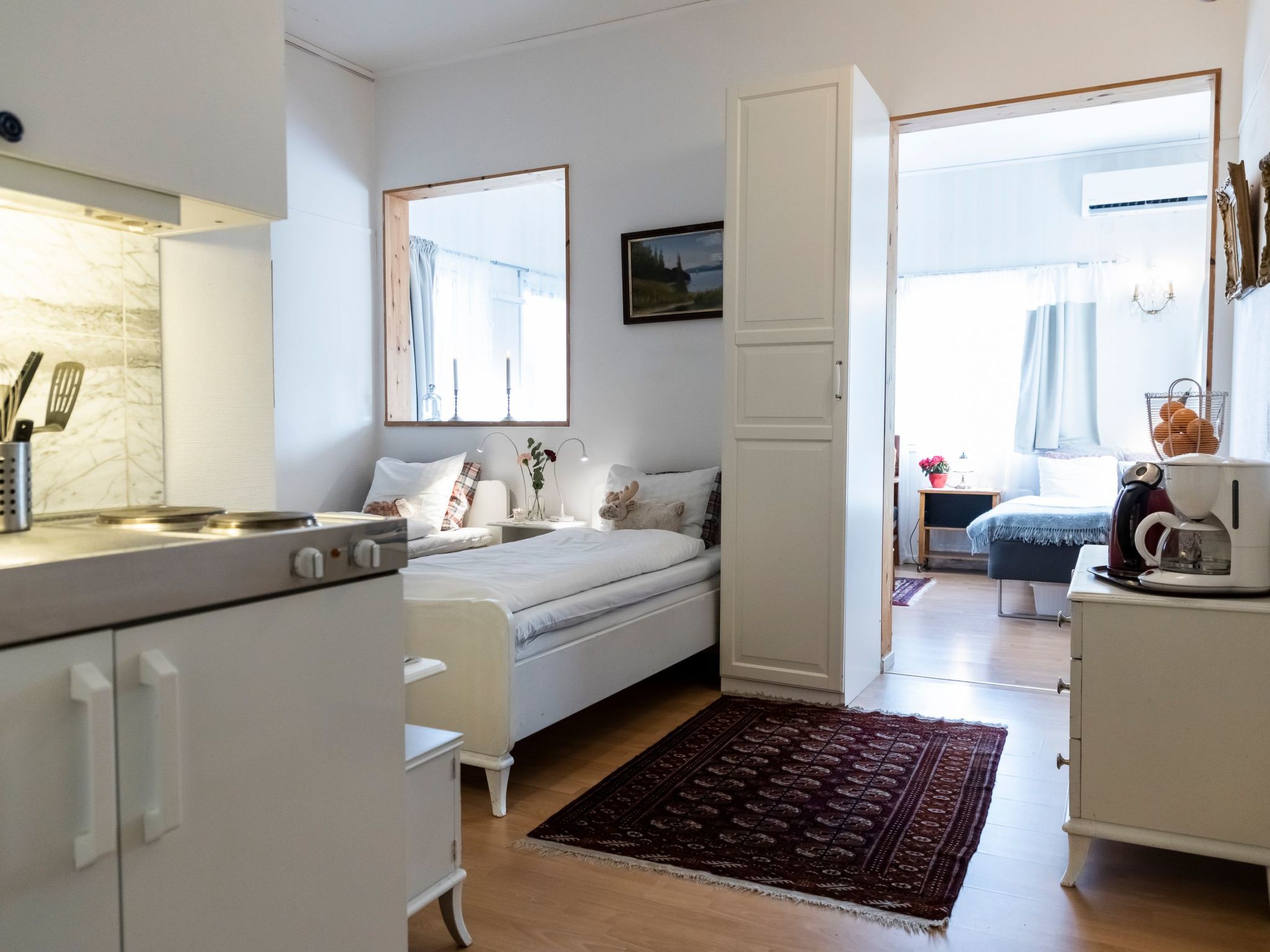 Rosenapartment-Binnen