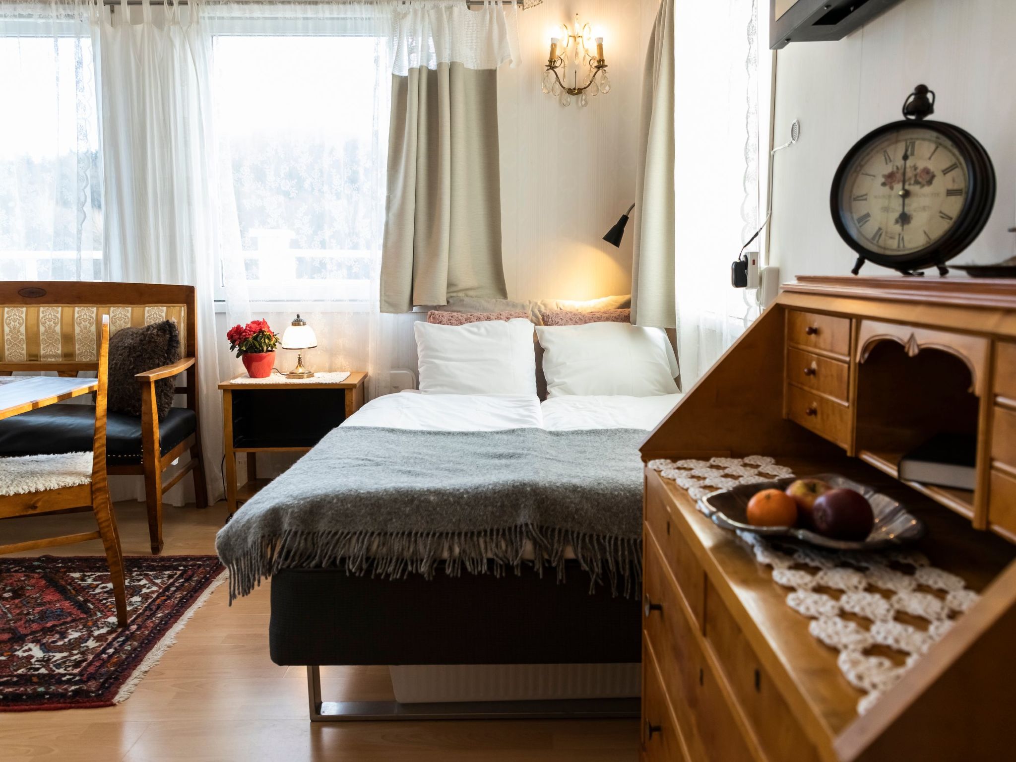 Rosenapartment-Binnen