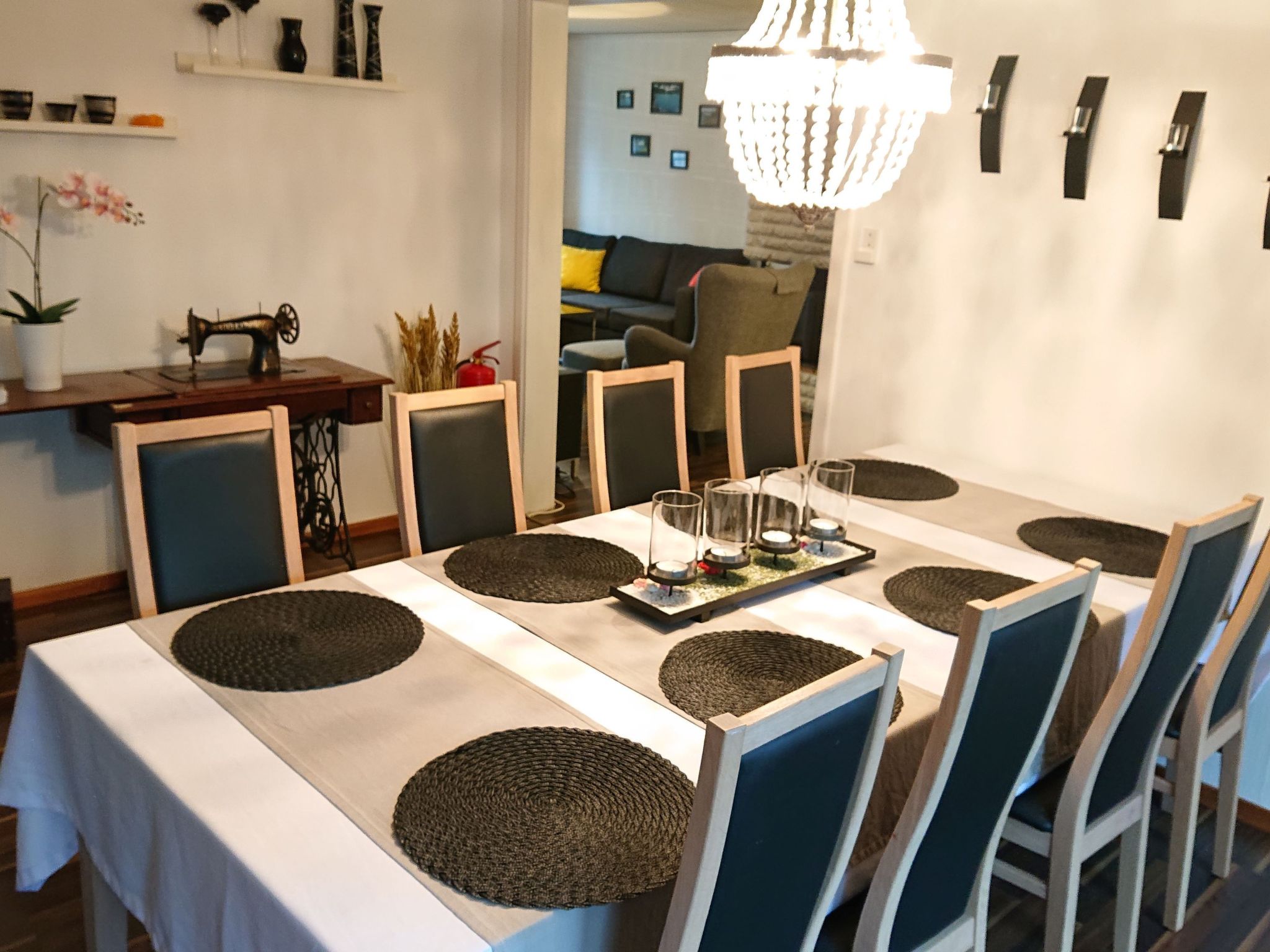 Familienfreundliches Ferienhaus mit großem Garten-Drinnen