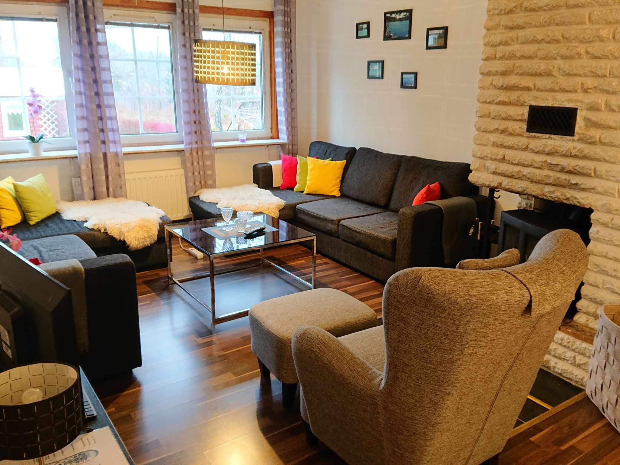 Familienfreundliches Ferienhaus mit großem Garten-Drinnen