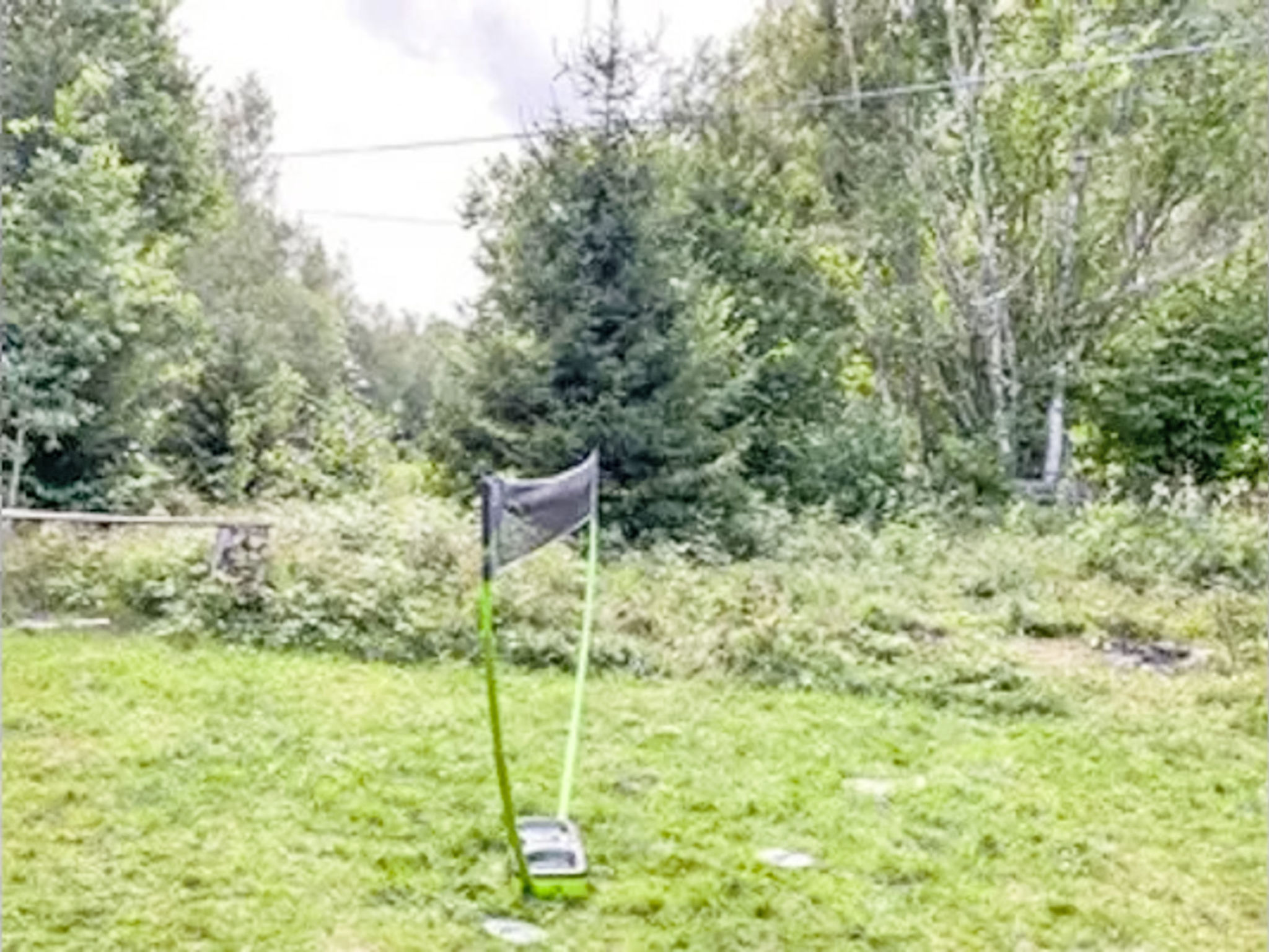 Blockhaus mit Sauna direkt am See
