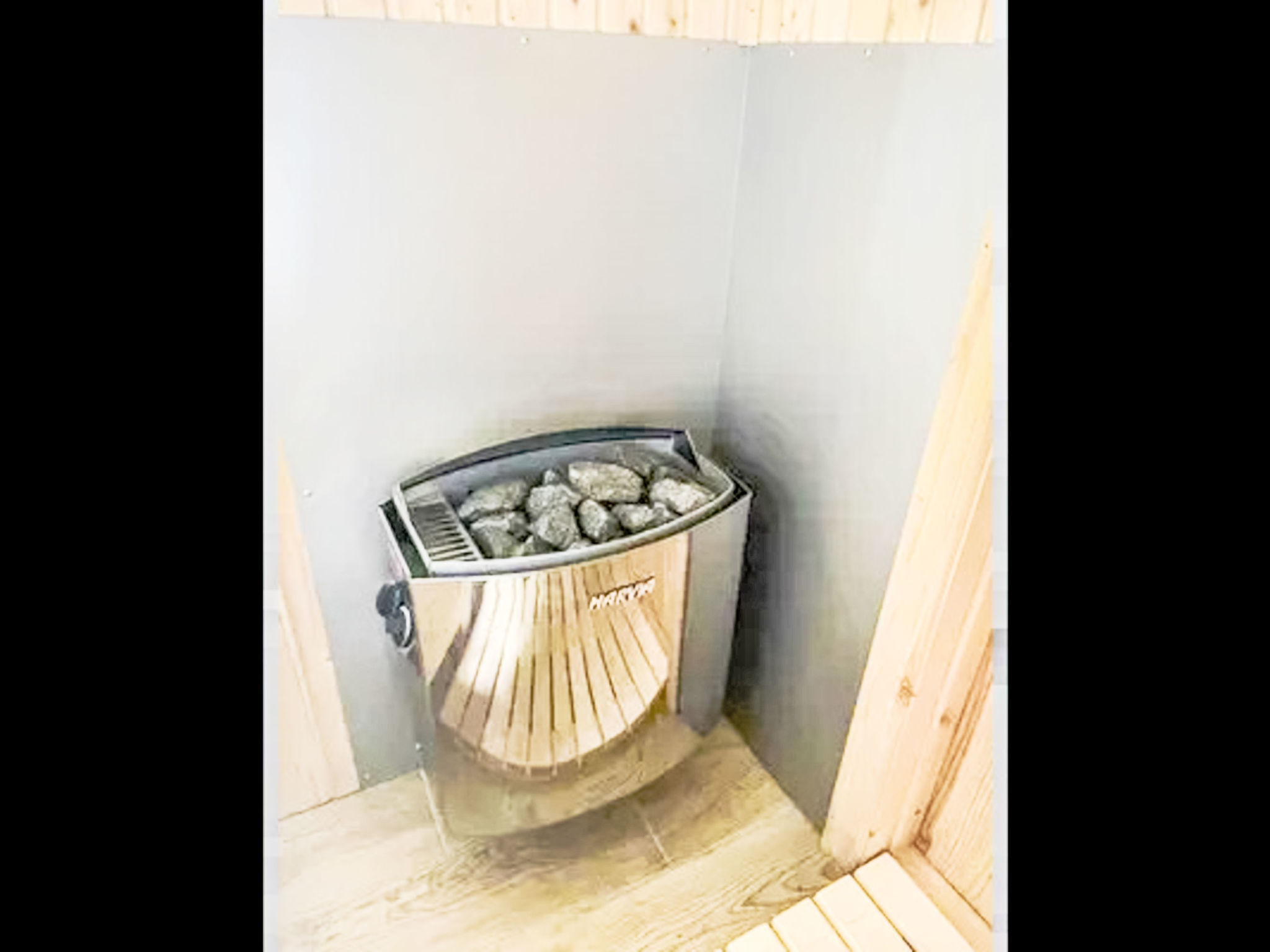 Blockhaus mit Sauna direkt am See - Inside