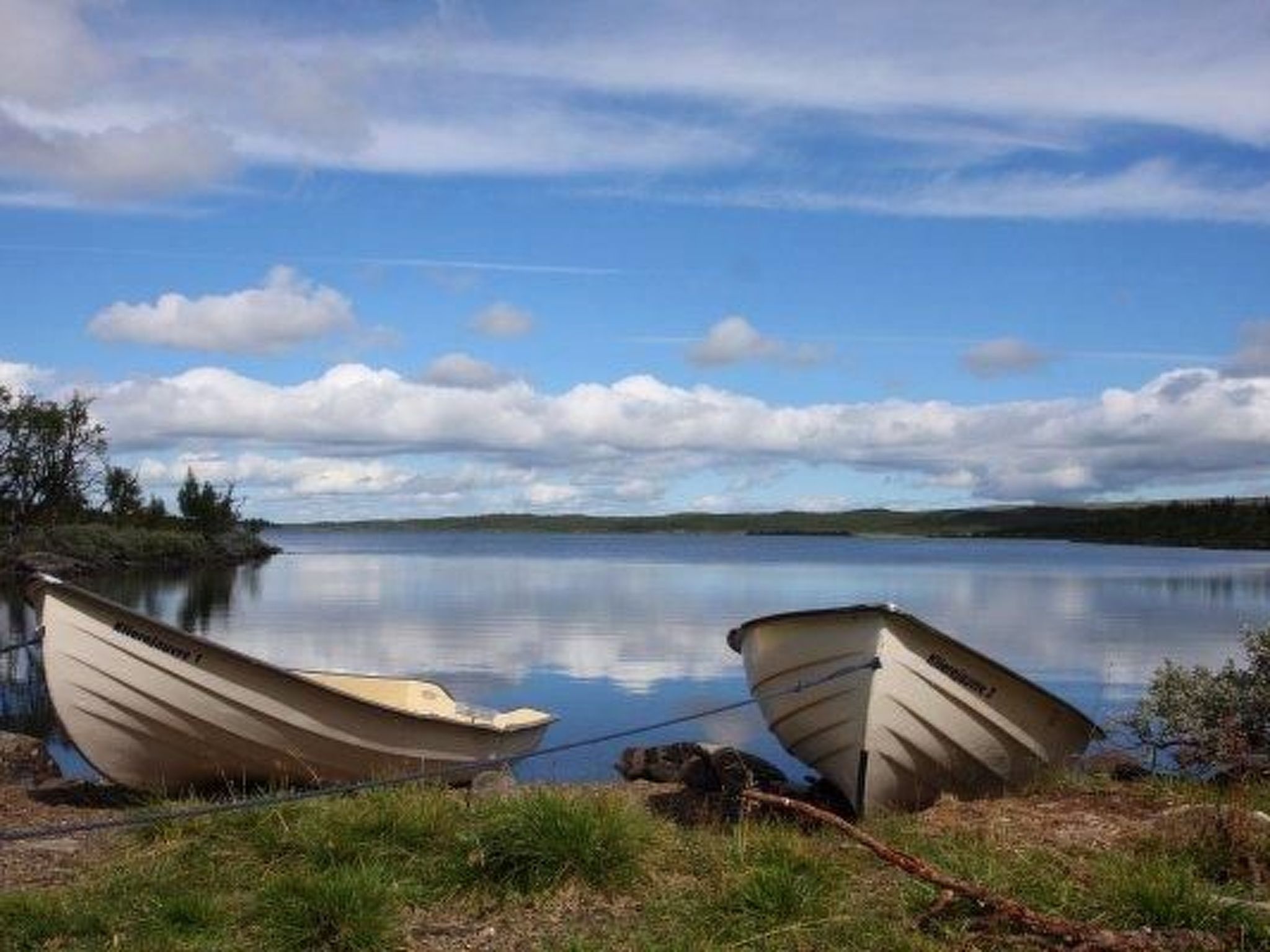Charmantes Blockhaus, Sauna und Kamin-Binnen