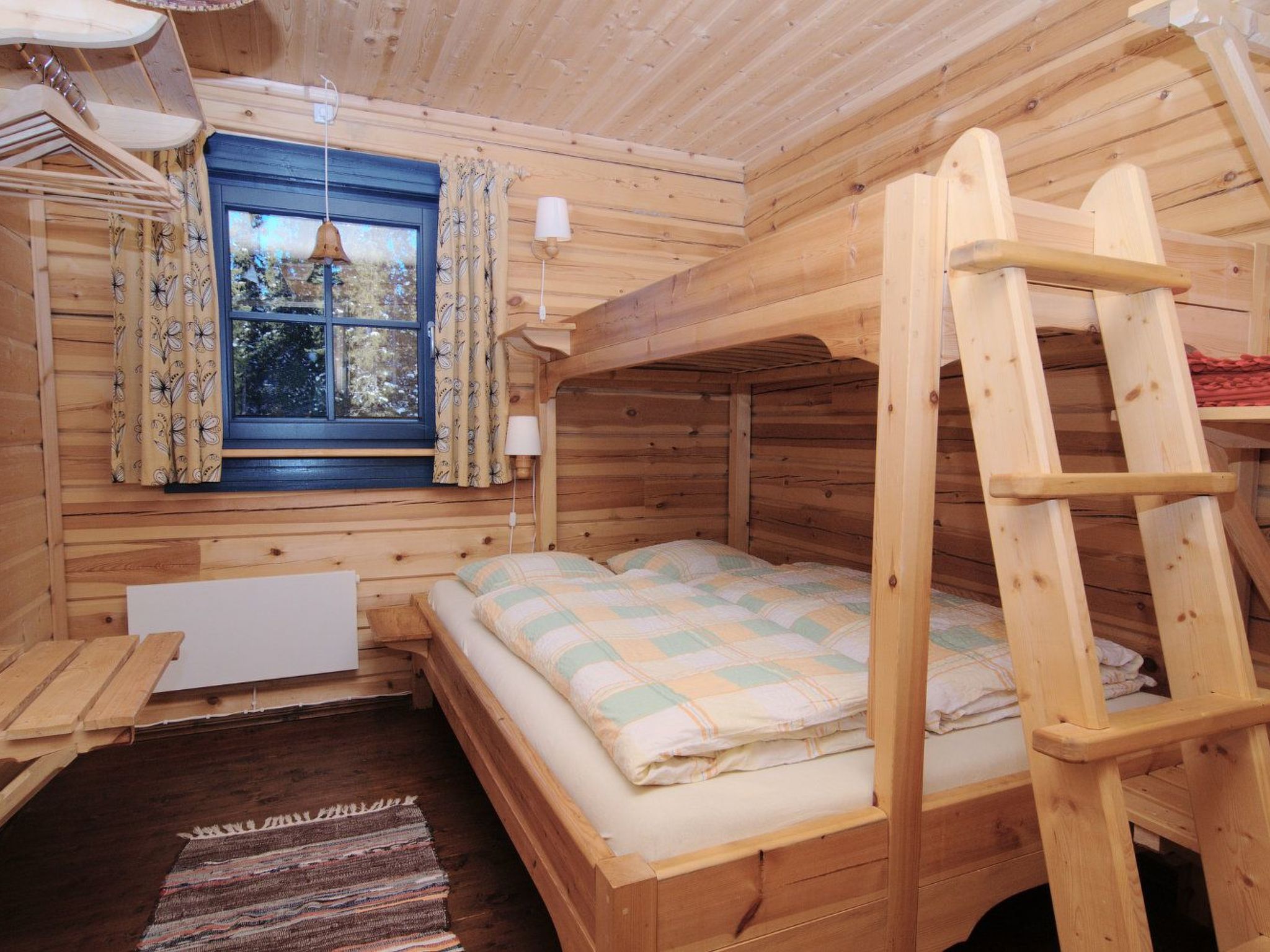 Charmantes modernes Blockhaus mit Kamin-Binnen