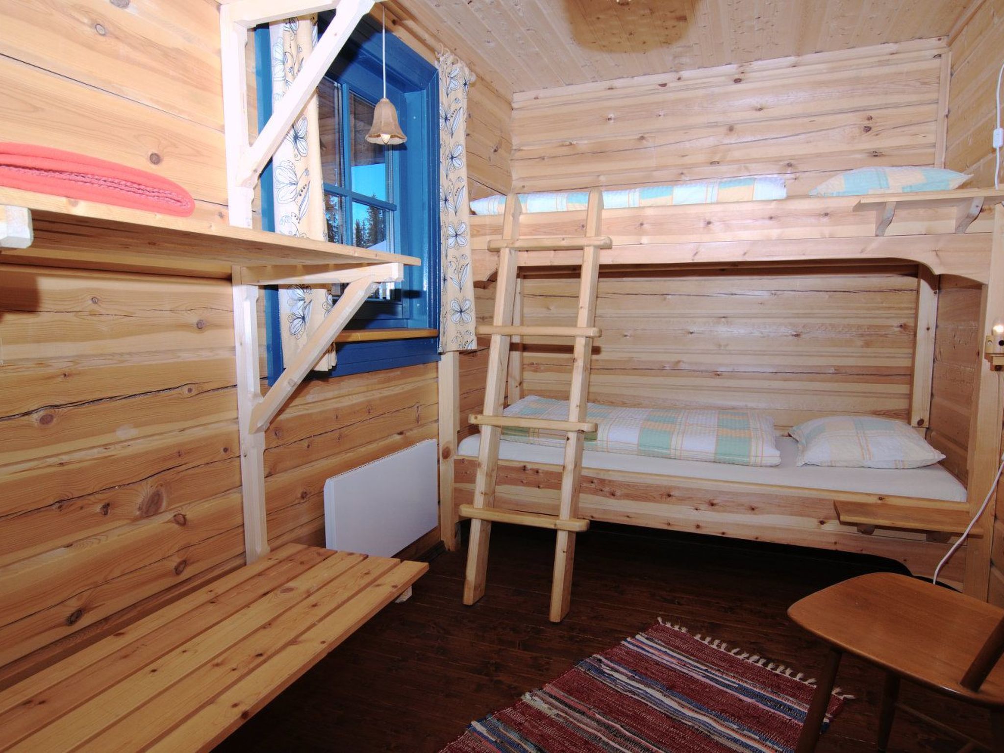 Charmantes modernes Blockhaus mit Kamin-Binnen