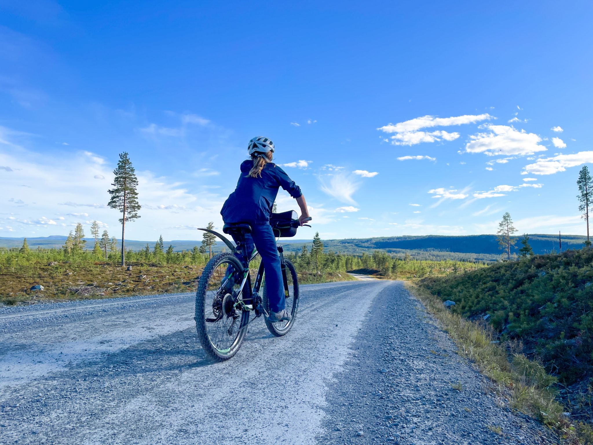 Gemütliches Blockhaus mit Kamin im Oviksfjäll-Binnen