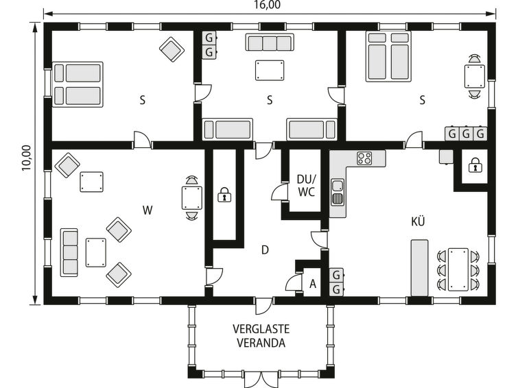 Casa de Vacaciones Näsvägen (HSL050)