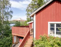Sjödrömmen: Moderne vrijstaande woning aan het meer Dellen in Hudiksvall - thumbnail 5