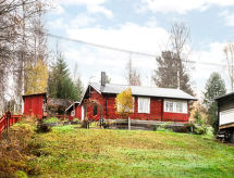 Viksjö Utsikten: Vrijstaande cottage direct aan het meer Mällången - thumbnail 1
