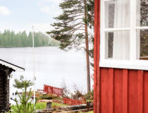 Viksjö Utsikten: Vrijstaande cottage direct aan het meer Mällången - thumbnail 6