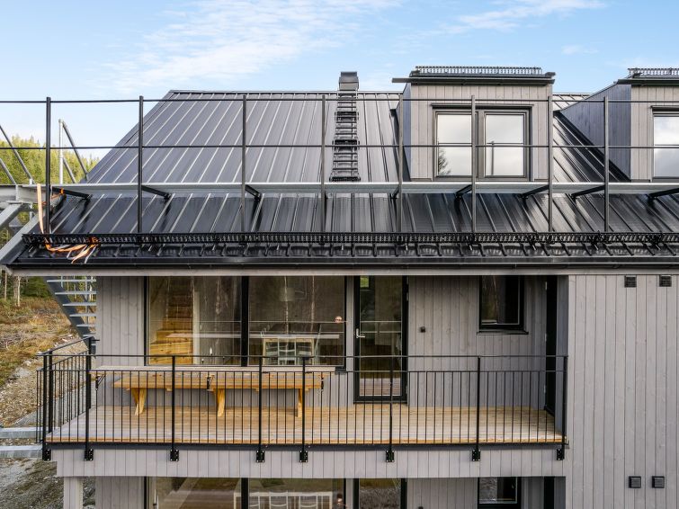 Bergzicht en rust in modern appartement in Tännäskröket in Tännäskröket