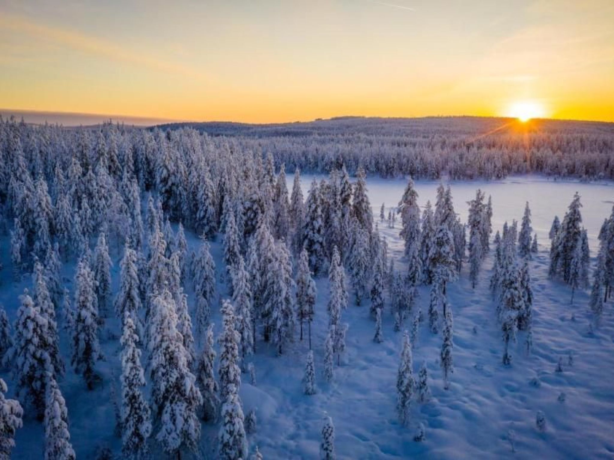 Gemütliches Ferienhaus in der Wildnis Lapplands-Binnen
