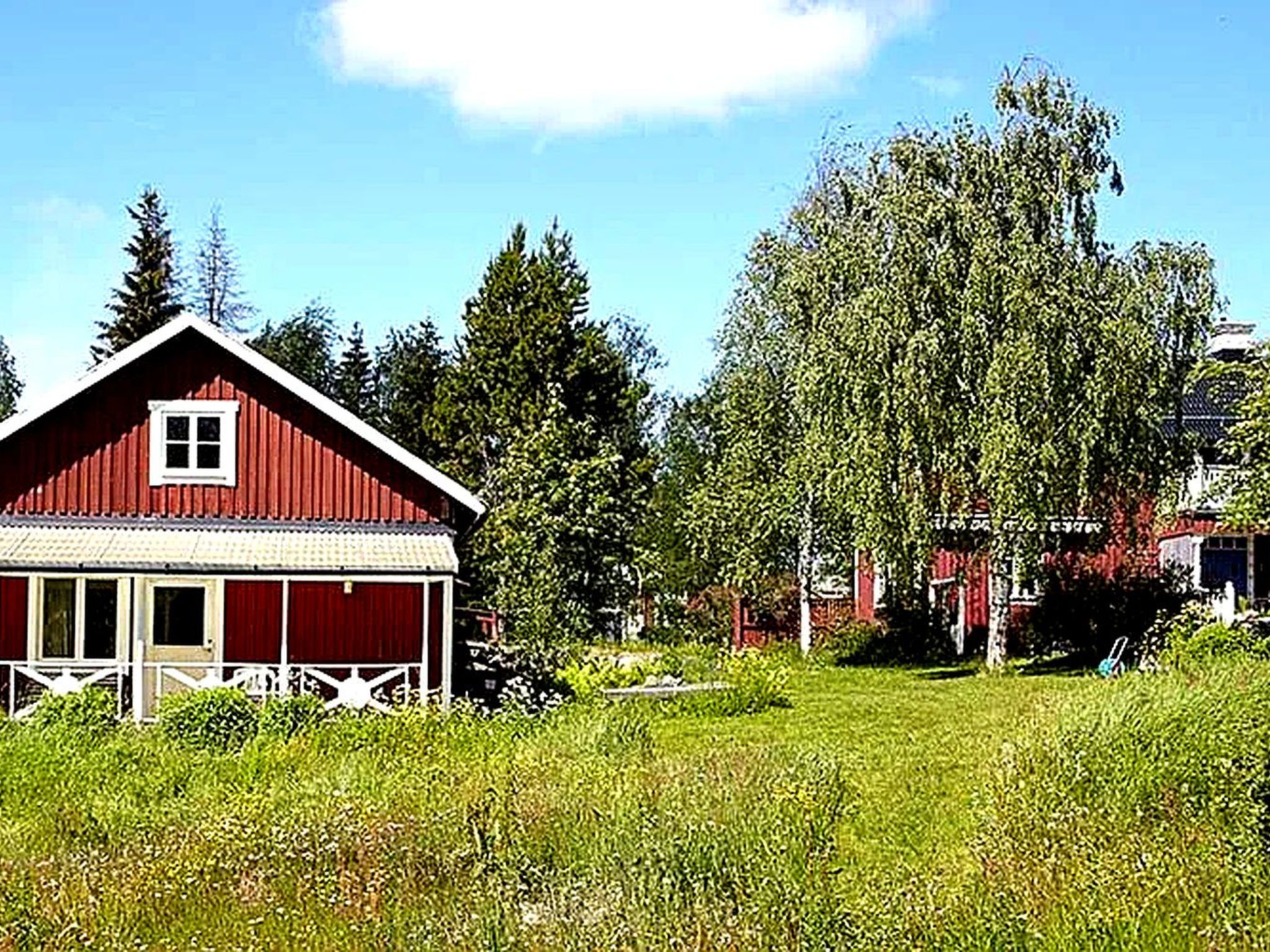 Am Wald mit Kaminofen und Veranda-Binnen
