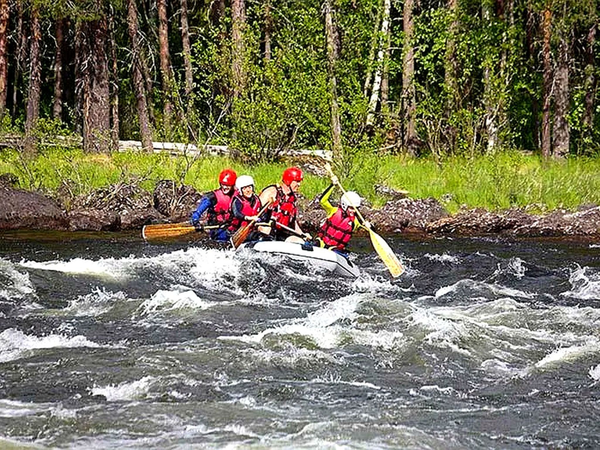 Am Wald mit Kaminofen und Veranda-Binnen