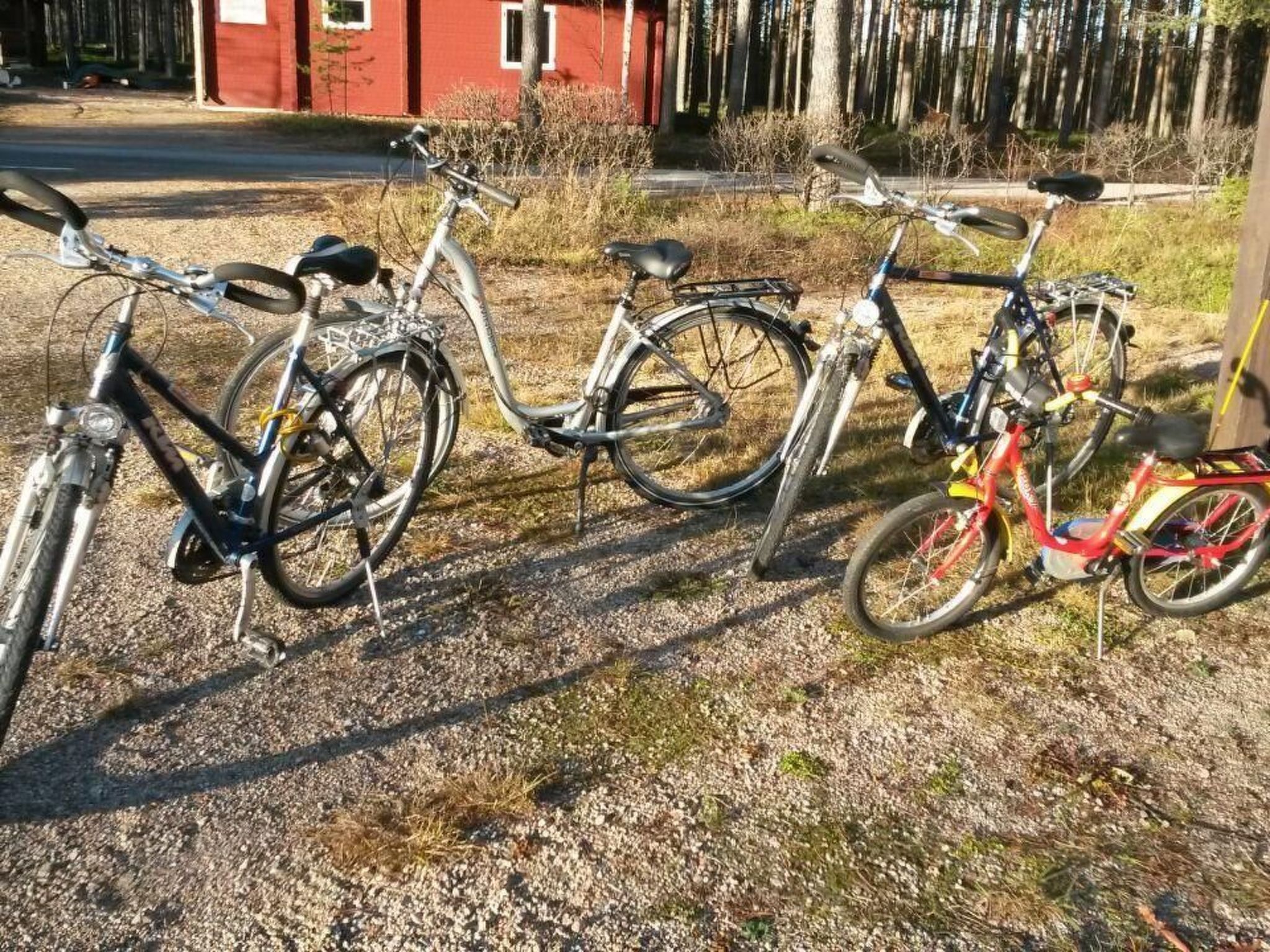 Landhaus auf großem Rasengrundstück-Draußen