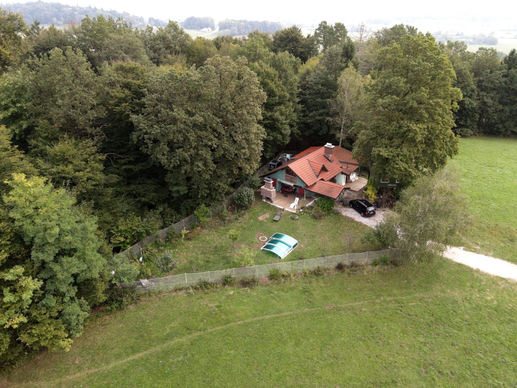 Märchenhaftes Holzhaus bei Ljubljana-Buiten