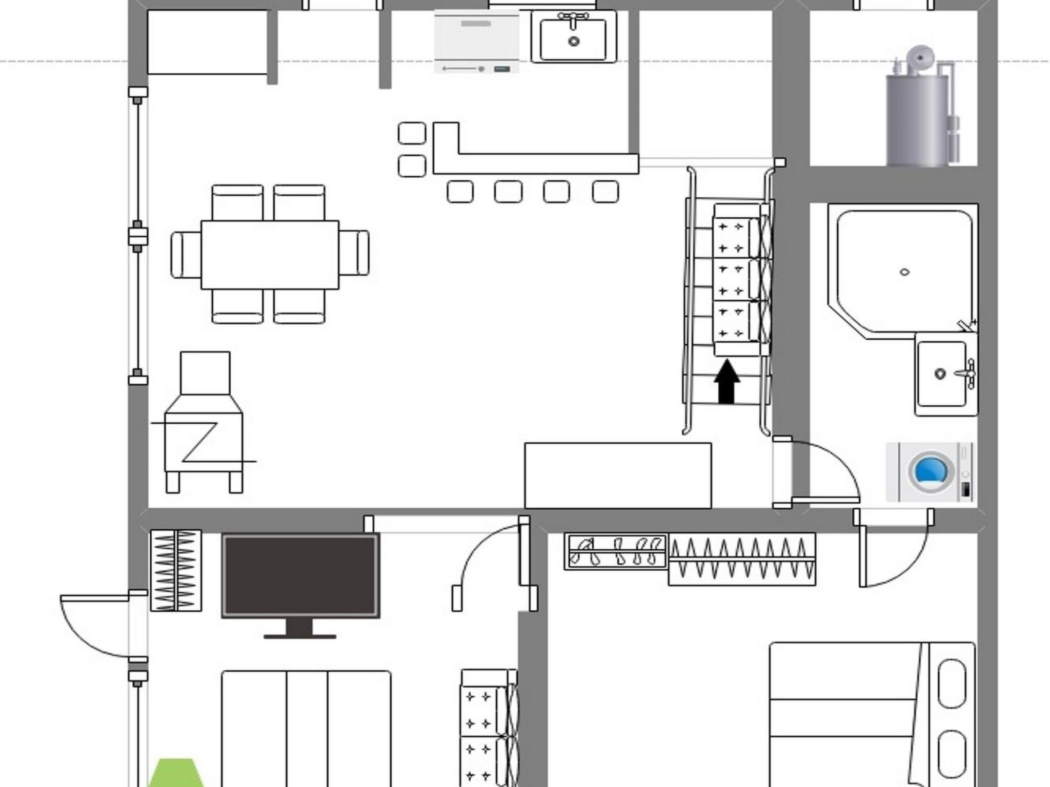 Märchenhaftes Holzhaus bei Ljubljana-Binnen