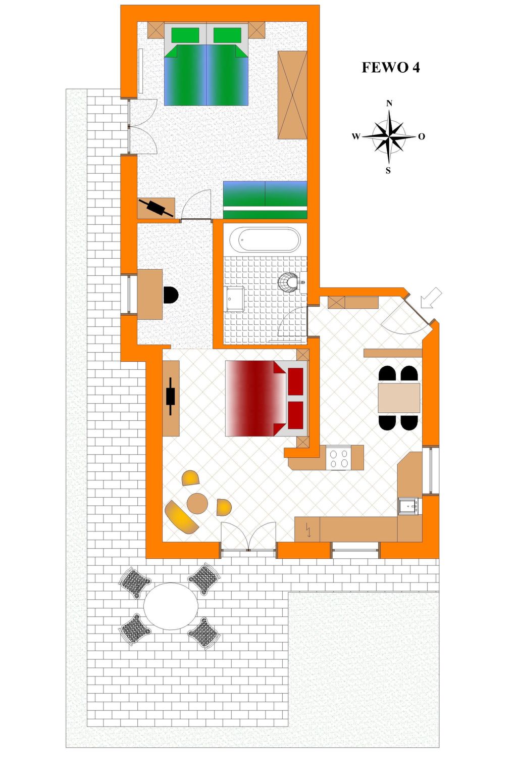 Mit eigenem Garten und Terrasse-Image-tags.info