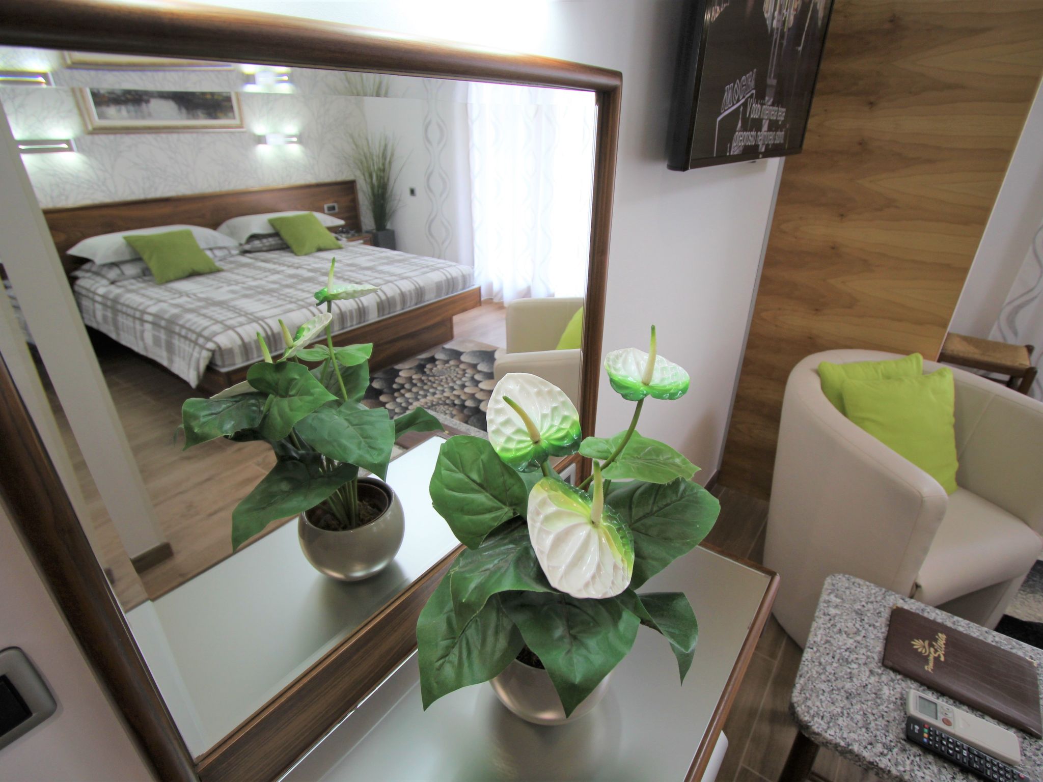 Appartement Silvia mit Terrasse und Meerblick-Binnen