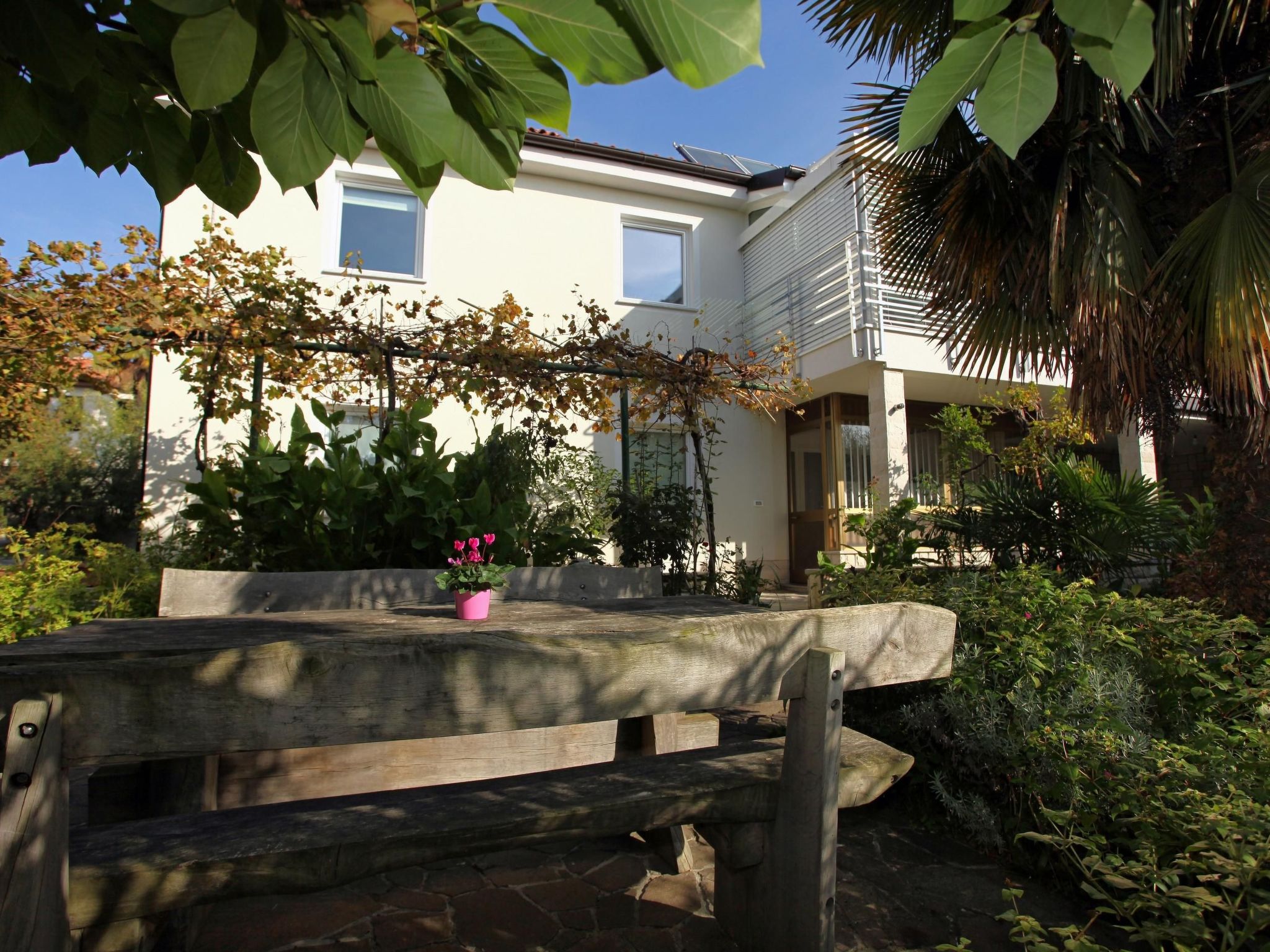 Appartement Portoroz mit Terrasse und Garten