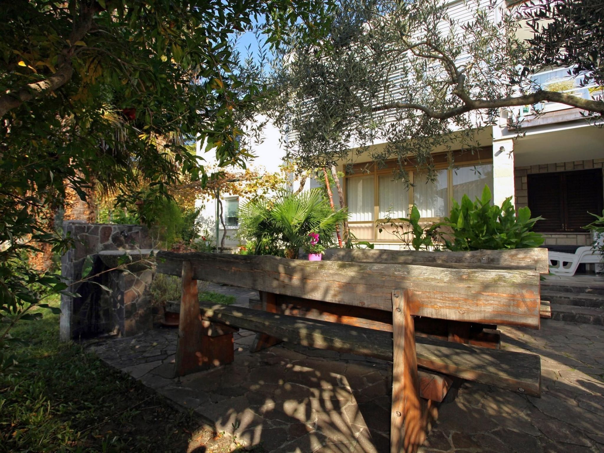 Appartement Portoroz mit Terrasse und Garten