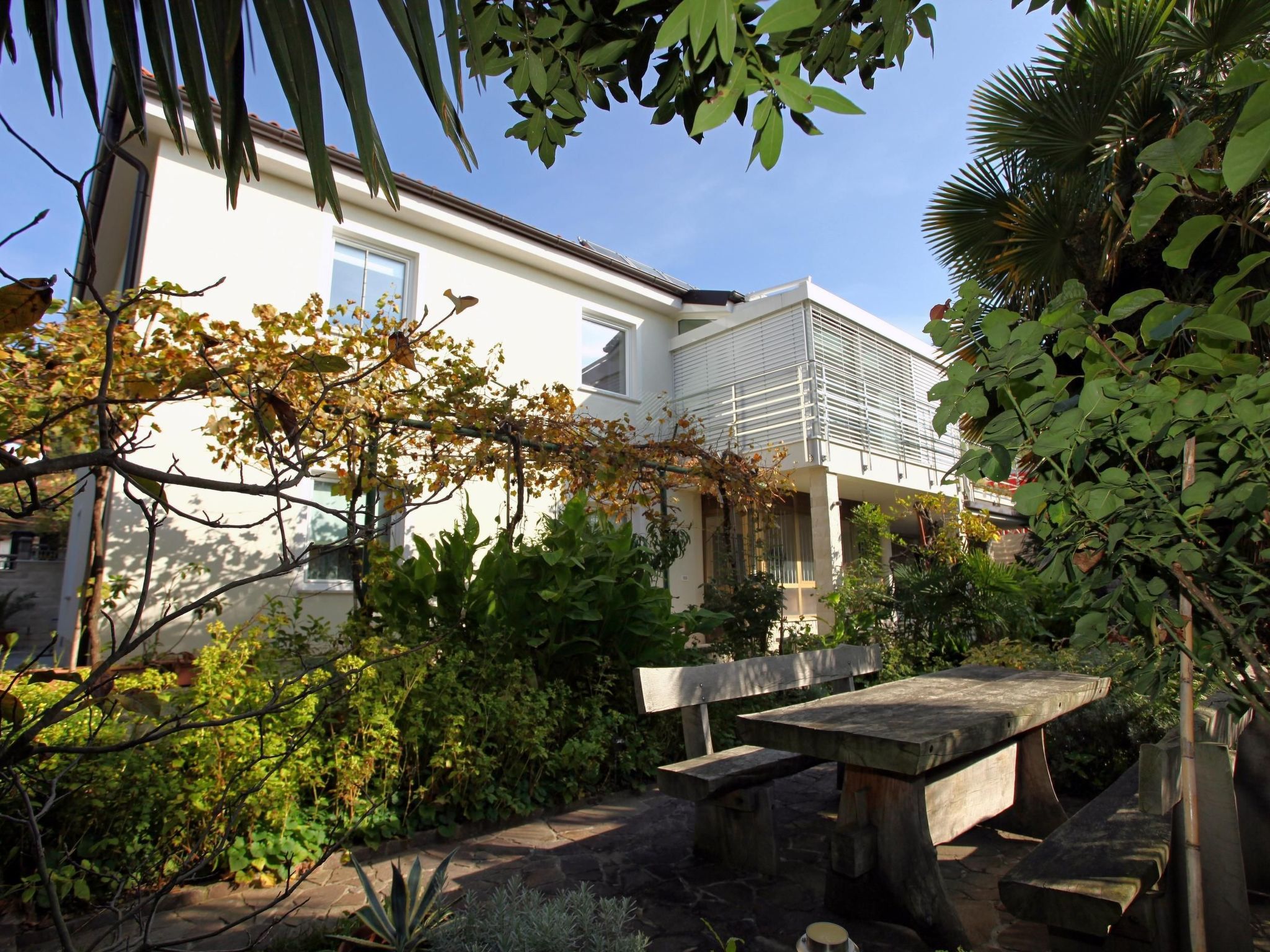 Appartement Portoroz mit Terrasse und Garten