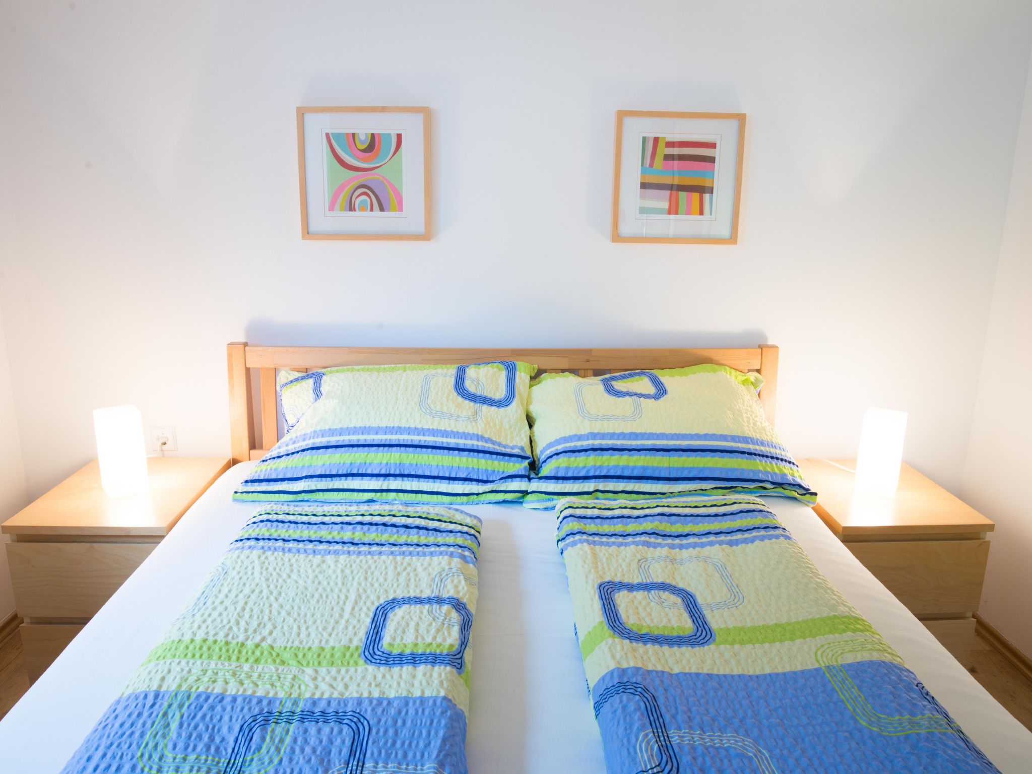 Appartement in Zasip mit Möblierter Terrasse-Binnen