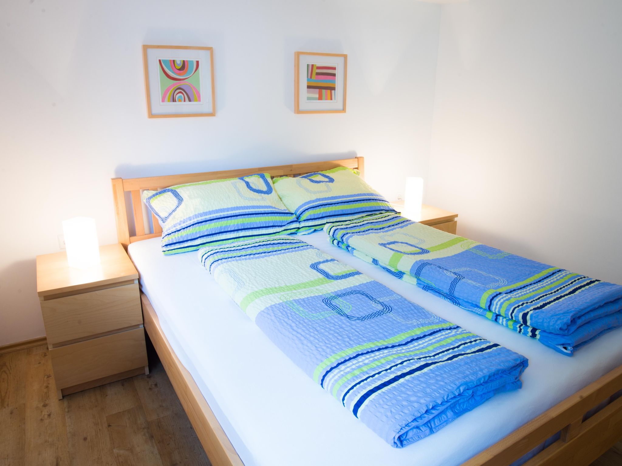 Appartement in Zasip mit Möblierter Terrasse-Binnen