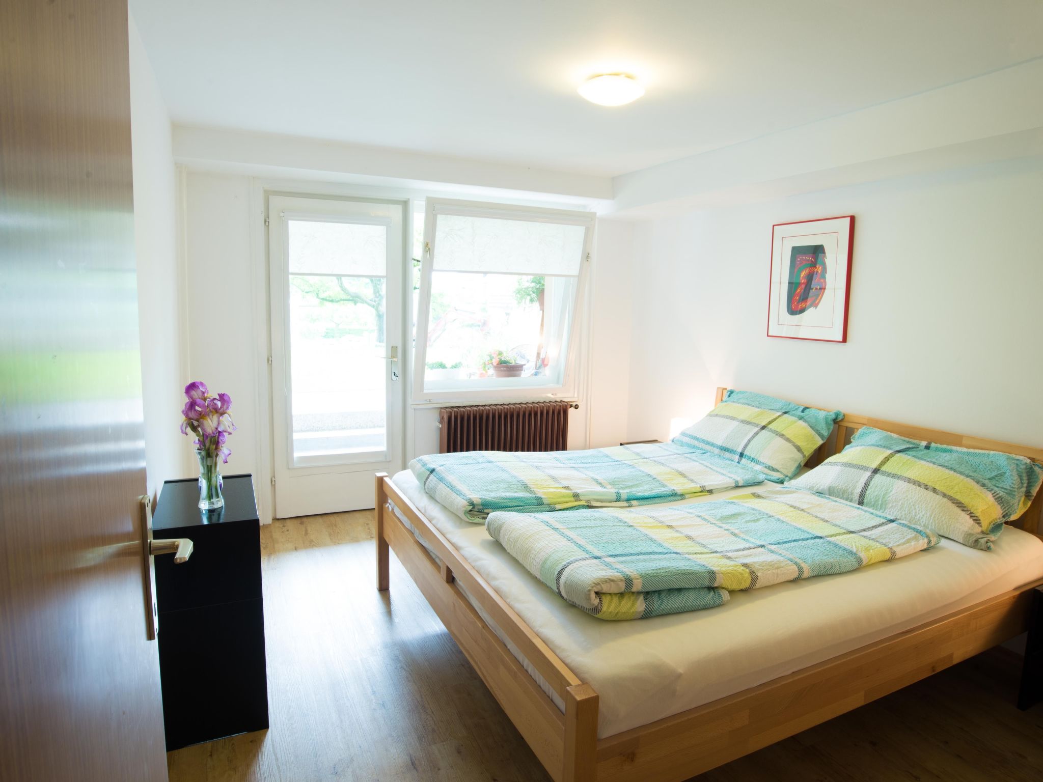 Appartement in Zasip mit Möblierter Terrasse-Binnen