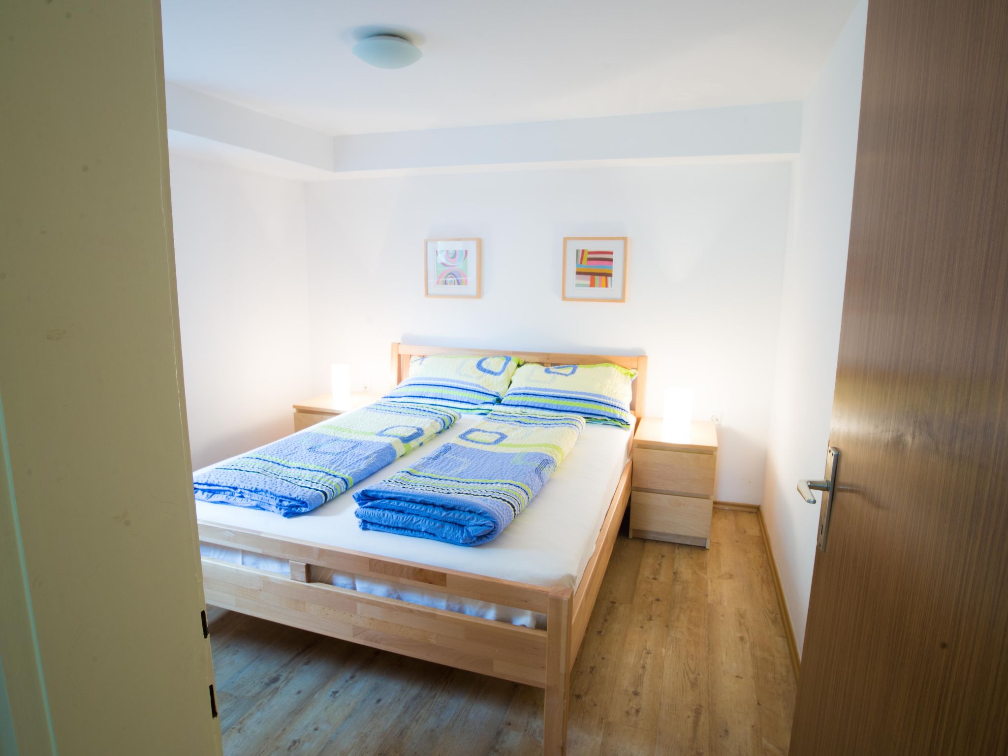 Appartement in Zasip mit Möblierter Terrasse-Binnen